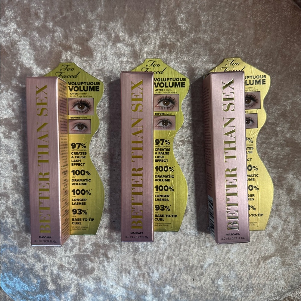 Too Faced Pink and Gold Skincare Collection